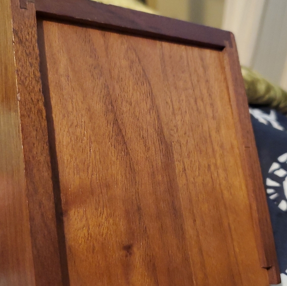 Tochigi tokei square wood clock - Picture 3 of 4